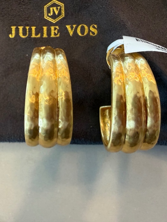 Julie Vos Jewelry - Julie Vos Cirque Hoop Earrings - Size Medium - NWT and Unworn